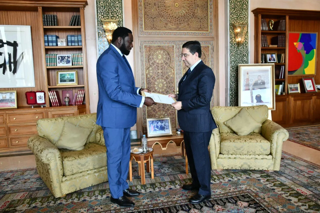 بوريطة يستقبل وزير الخارجية الغامبي حاملا رسالة خطية إلى الملك محمد السادس من رئيس غامبيا